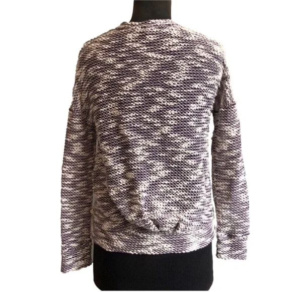 Fabletics Knit Sweater, Purple & White - Picture 3 of 8